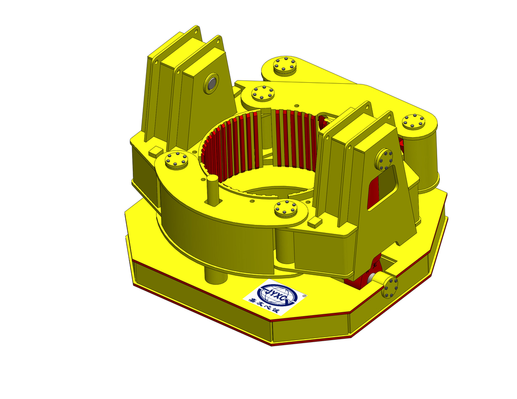 extracteur enfermant de 800mm/type hydraulique enfermant d'extracteur pour le double tuyau d'enveloppe de mur